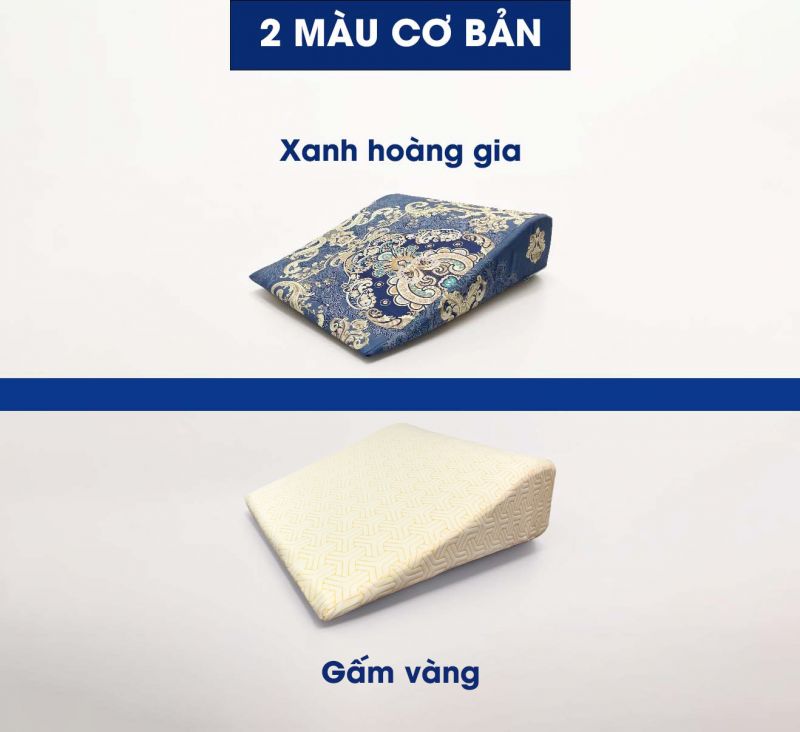 Lựa chọn màu gối trào ngược dạ dày