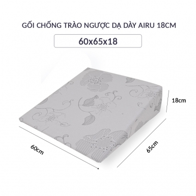 Gối chống trào ngược dạ dày AIRU - Cao 18cm
