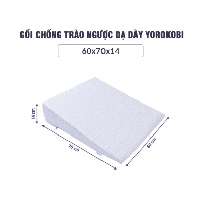 Gối chống trào ngược dạ dày  Yorokobi- Cao 14cm