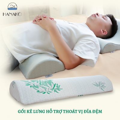 Gối kê lưng thoát vị đĩa đệm tam giác